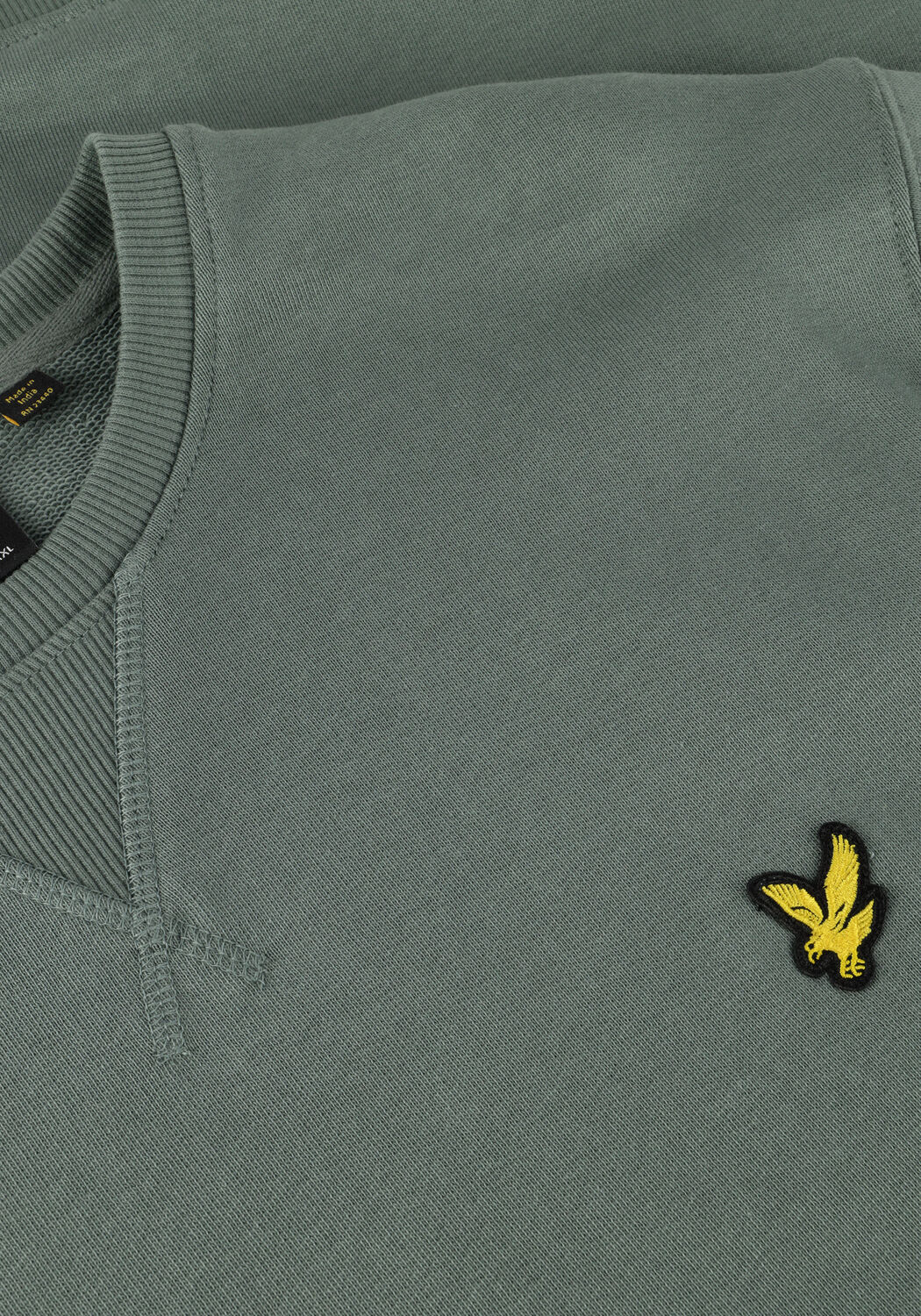 Groene LYLE & SCOTT Sweater CREW NECK SWEATSHIRT - large