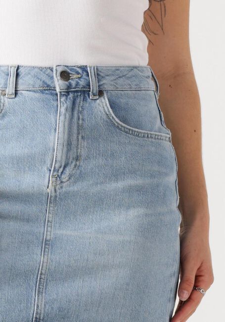 OBJECT Mini-jupe OBJELLEN HW SHORT DENIM SKIRT DIV Bleu clair - large