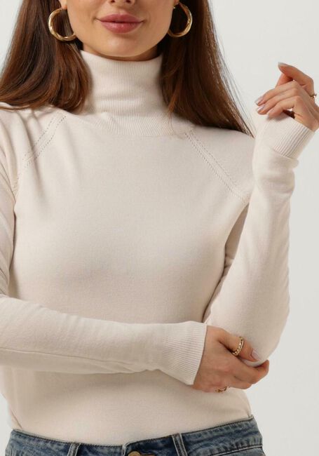 SUMMUM Col roulé SWEATER TURTLE NECK BASIC KNIT (7S5529) Écru - large