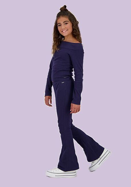 Blauwe RAIZZED Flared broek LEVA - large