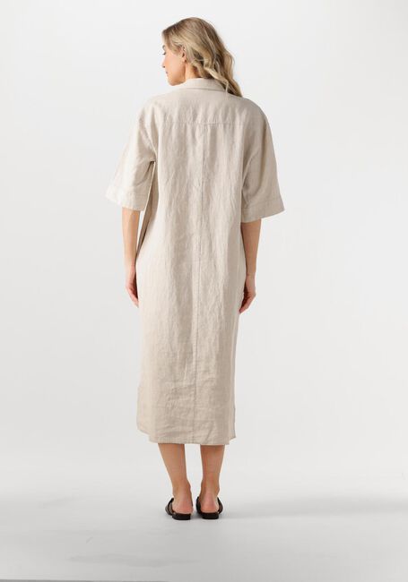 BY-BAR Robe midi BRUNO LINNEN DRESS Sable - large