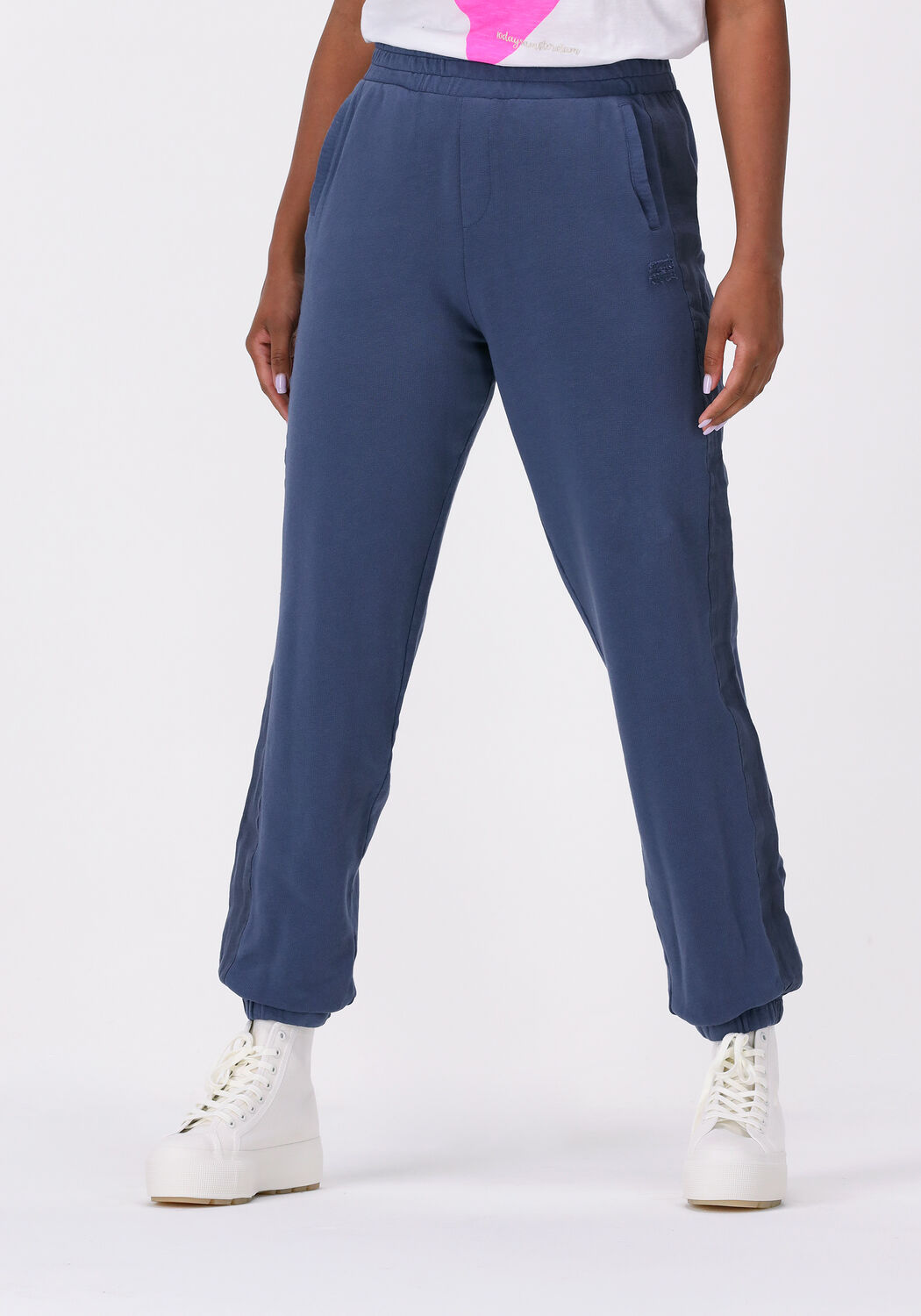 blauwe 10days joggingbroek pants fleece