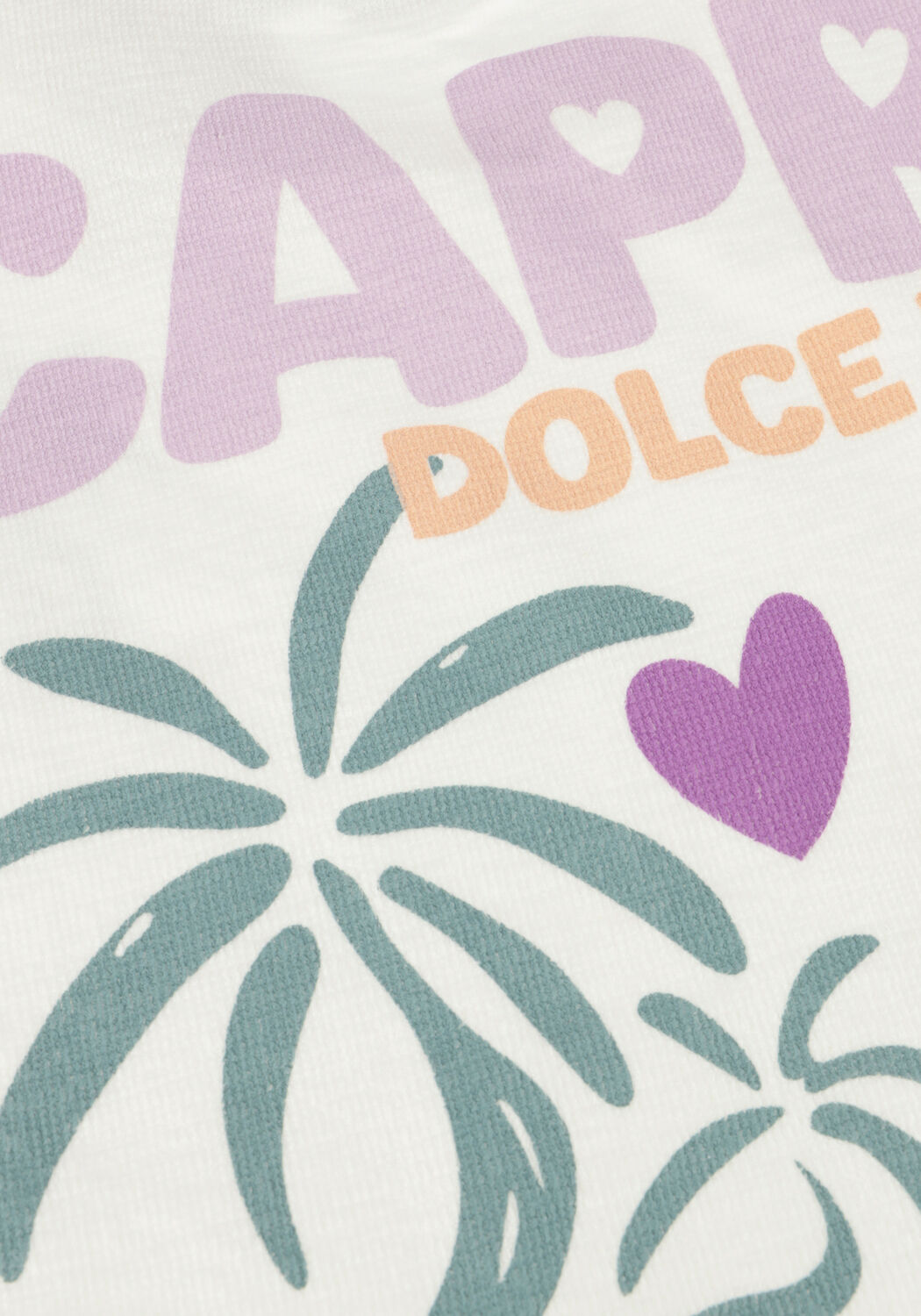 DAILY7 Haut T-SHIRT BACKPRINT en blanc - large