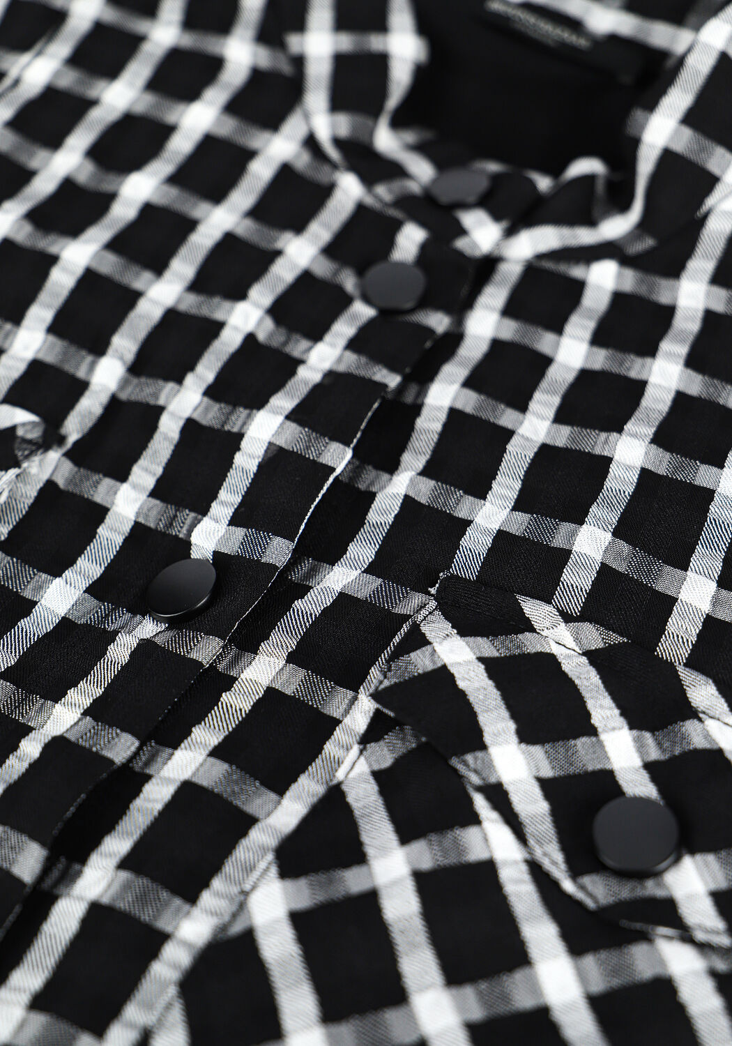 Zwarte BRUUNS BAZAAR Midi jurk PRIVET EDRIENE DRESS - large