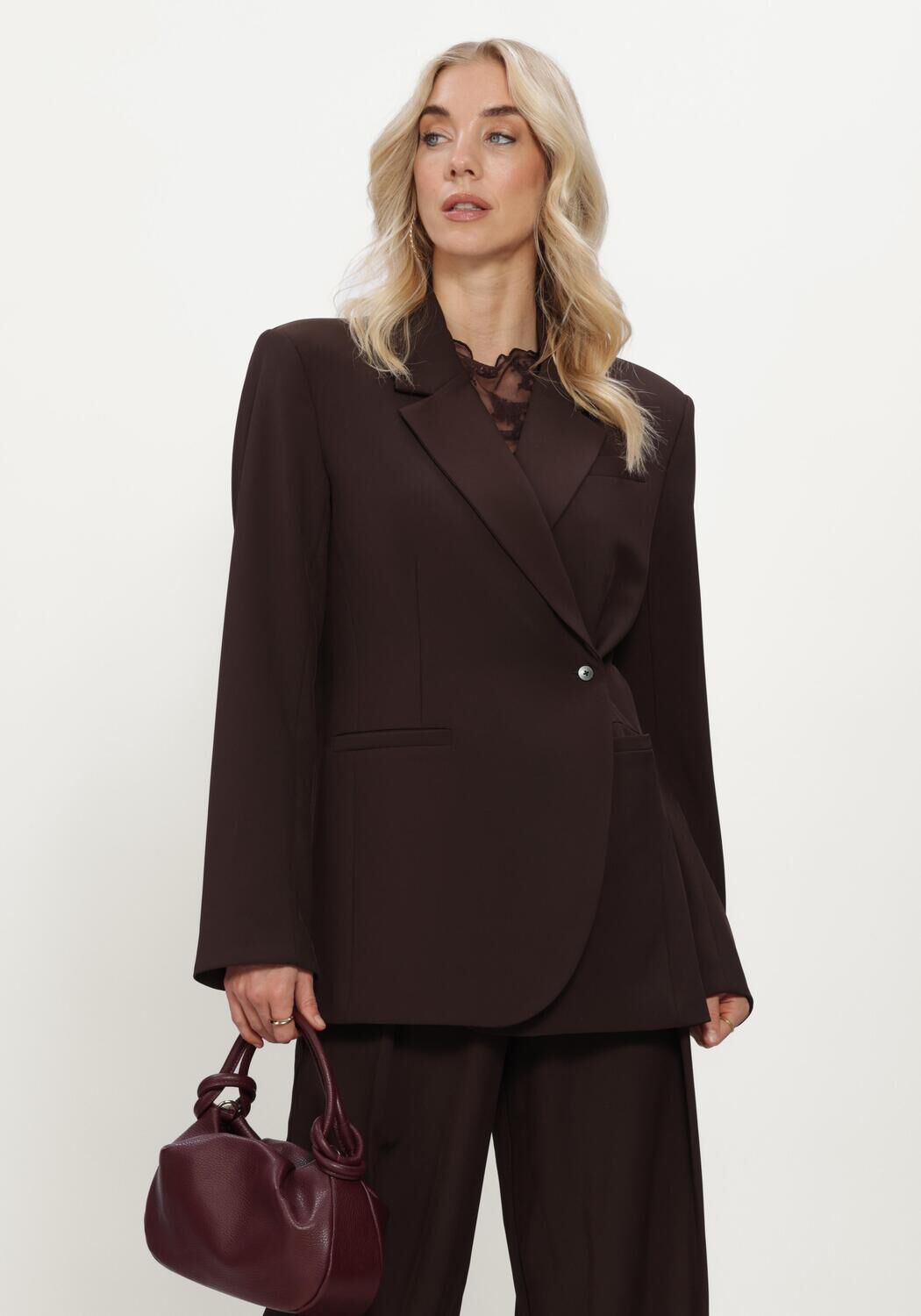 Bruine MSCH COPENHAGEN Blazer MSCHVEGA LOOSE BLAZER