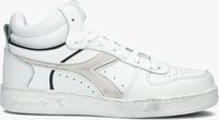Witte DIADORA Hoge sneaker MAGIC BASKET CUT ICONA DAMES - medium