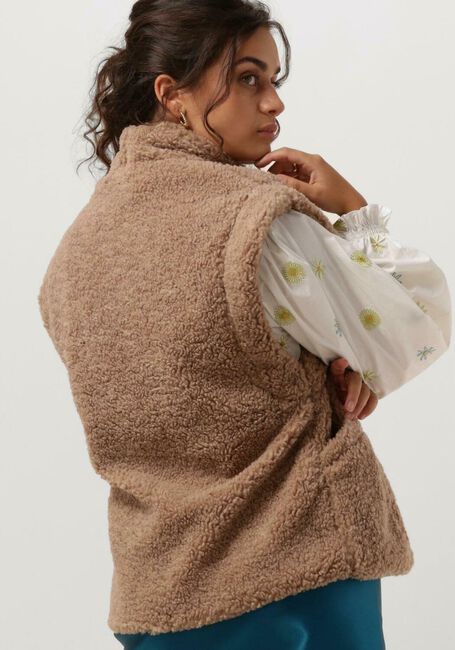YDENCE Gilet GILET ABBY en taupe - large