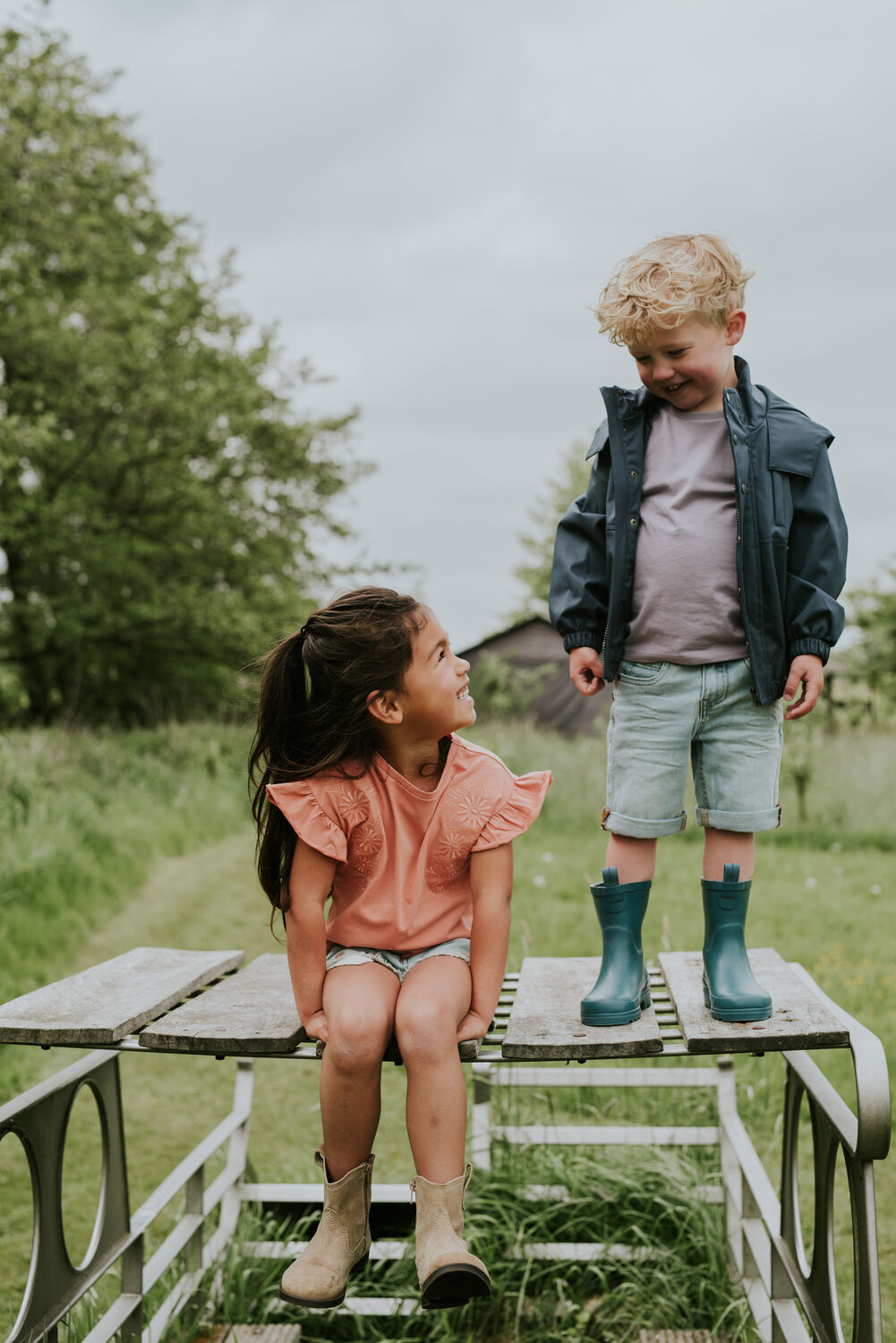 KOKO NOKO T-shirt N58900 en orange - large