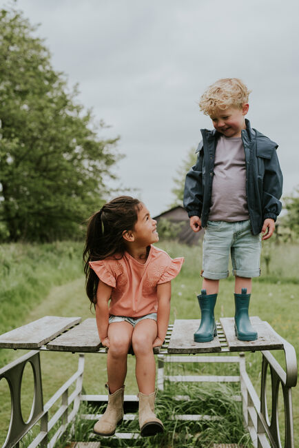 KOKO NOKO T-shirt N58900 en orange - large