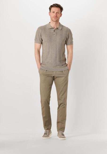 Beige PROFUOMO Polo POLO SHORT SLEEVE - large