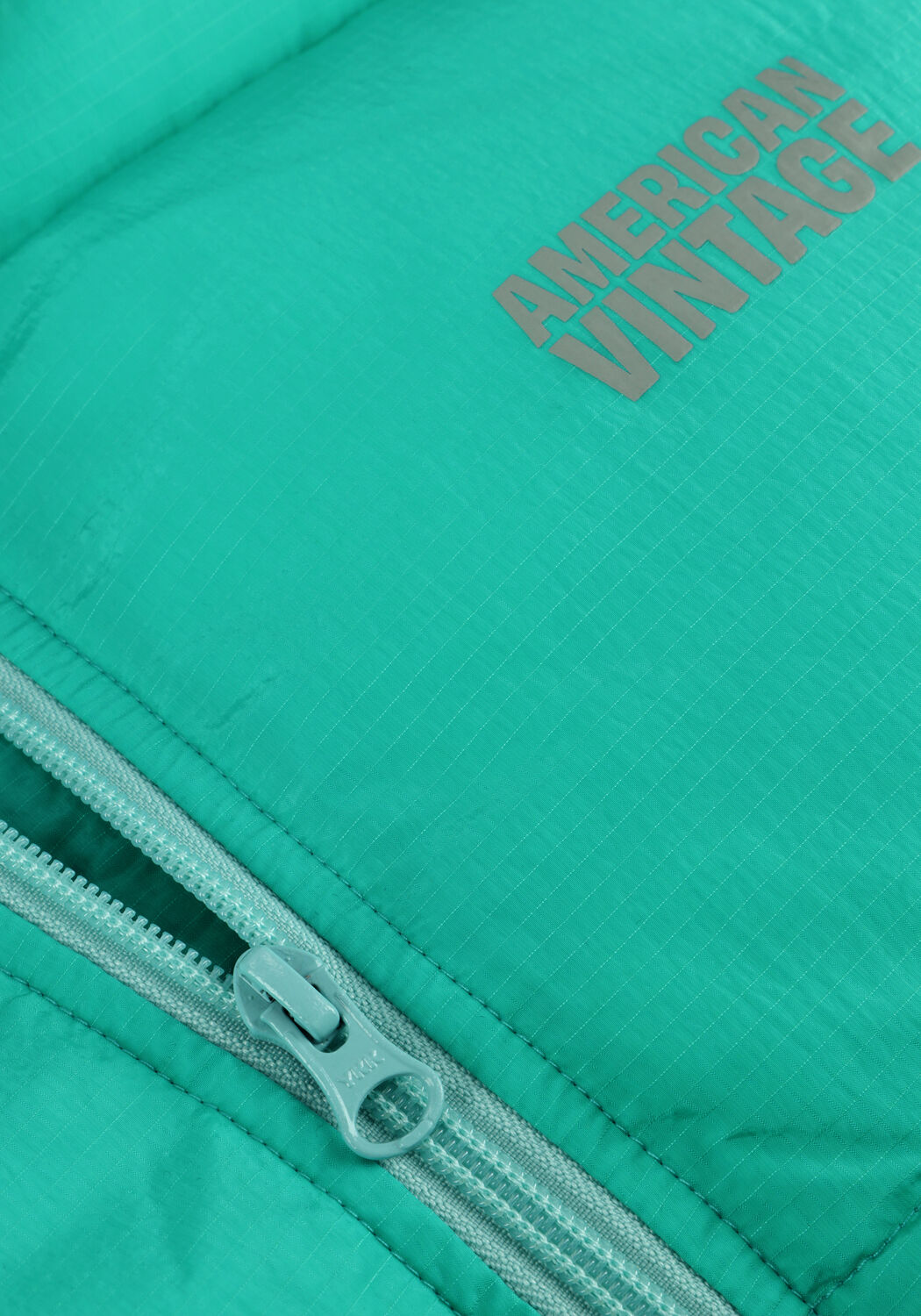 AMERICAN VINTAGE Veste matelass&eacute; IFABAY en vert - large