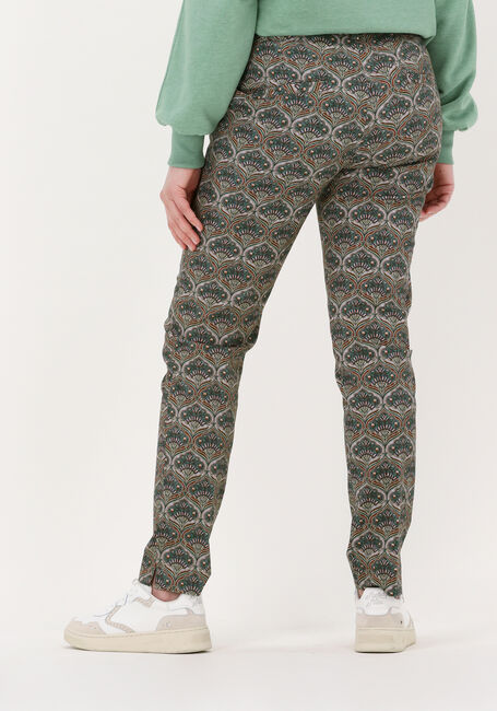 SUMMUM Pantalon TROUSERS ART NOUVEAU COTTON ST en vert - large