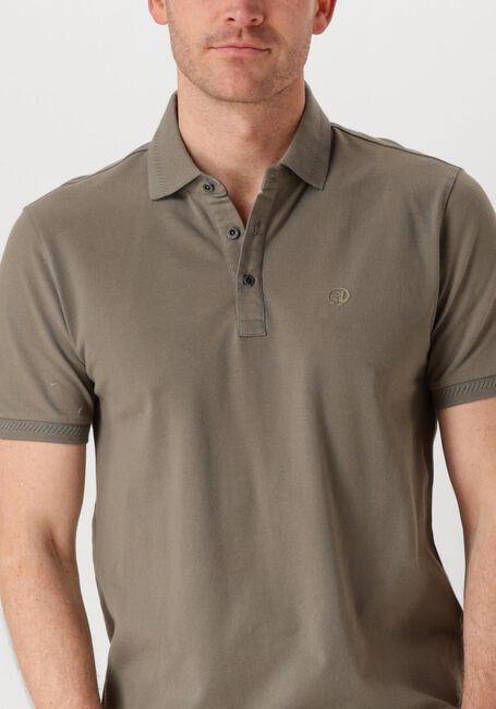 CAST IRON Polo SHORT SLEEVE POLO FINE PIQUE ESSENTIAL en vert - large