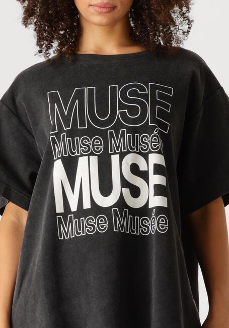 COPENHAGEN MUSE T-shirt CMMUSE-LOGO-TEE en noir - large