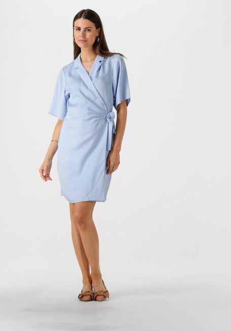 ANOTHER LABEL Mini robe MILOU DRESS S/S Bleu clair - large