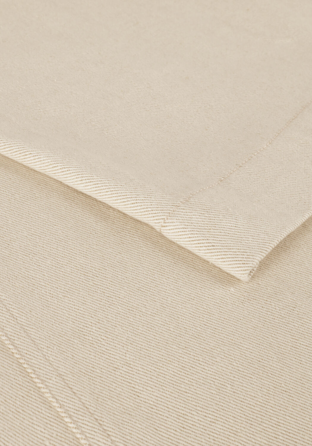 Beige CO'COUTURE Wide jeans ARIES WIDE DENIM PANT - large