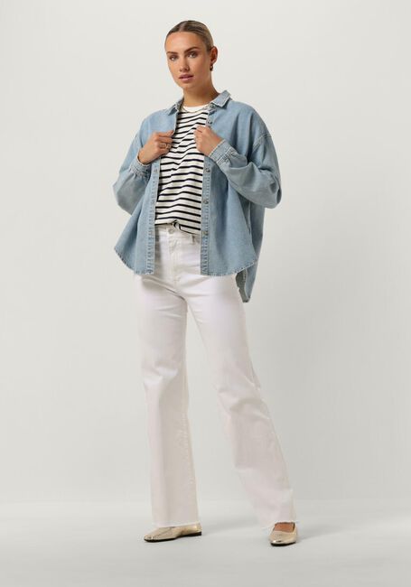 Donkerblauwe CIRCLE OF TRUST  NOUNOU DNM BLOUSE - large