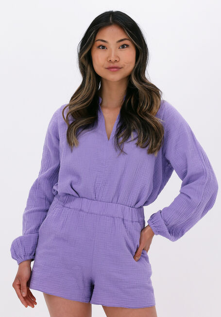 Paarse CIRCLE OF TRUST  LOIZA BLOUSE - large