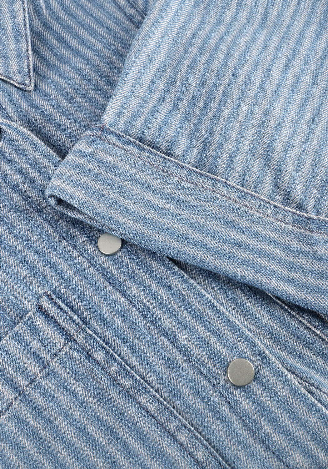 AAIKO SERENE STRIPE CO 568 Blouses Bleu clair - large