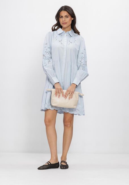 Y.A.S. Mini robe YASZIMIA LS SHIRT DRESS en bleu - large