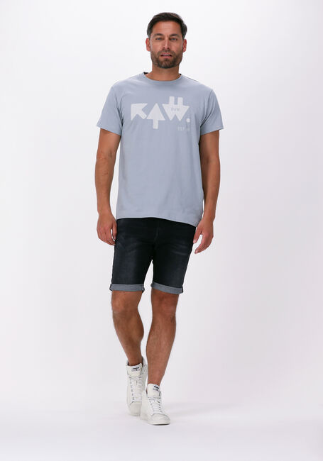 Zwarte G-STAR RAW Jeans 3301 SLIM SHORT - large
