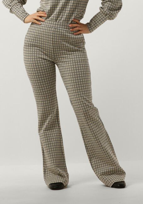 SUMMUM Pantalon évasé FLARED PANTS PRINCE DE GALLES WITH LUREX en multicolore - large