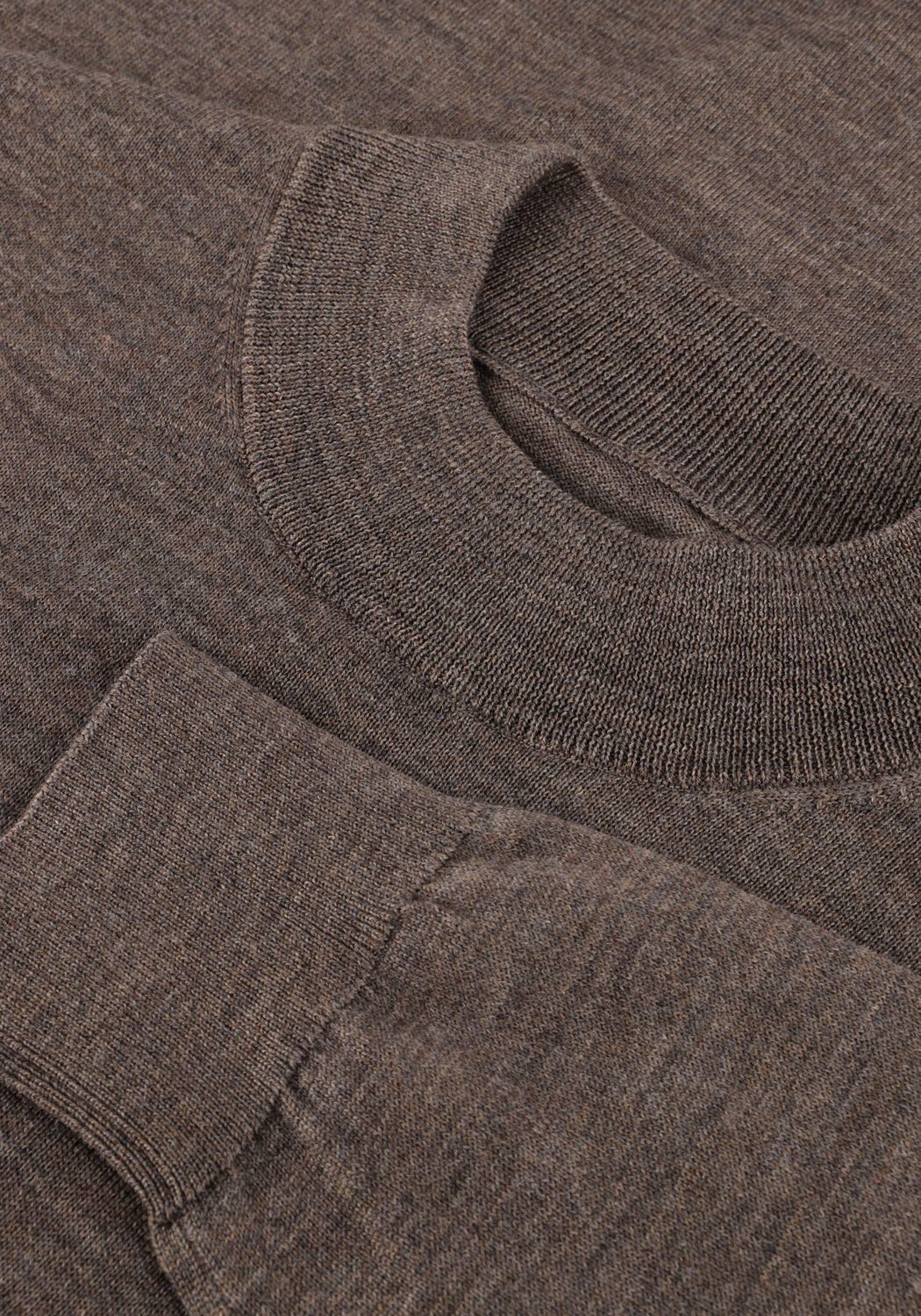 STEFANO LAURAN Pull TURTLE en marron - large