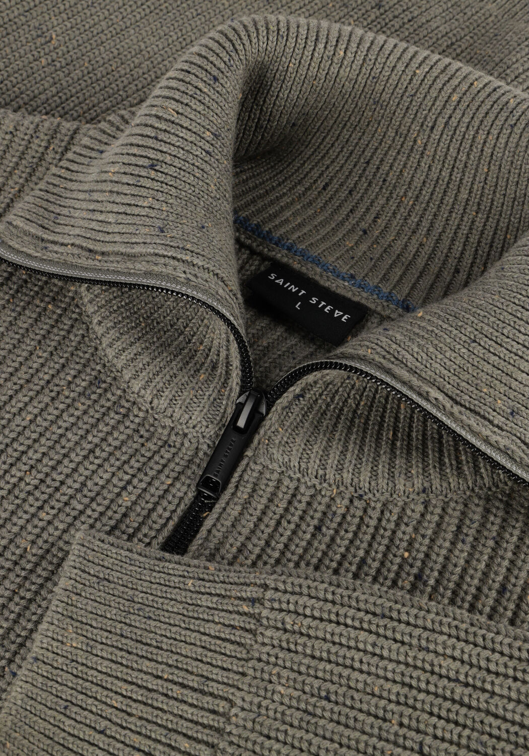 SAINT STEVE Pull KEN en vert - large