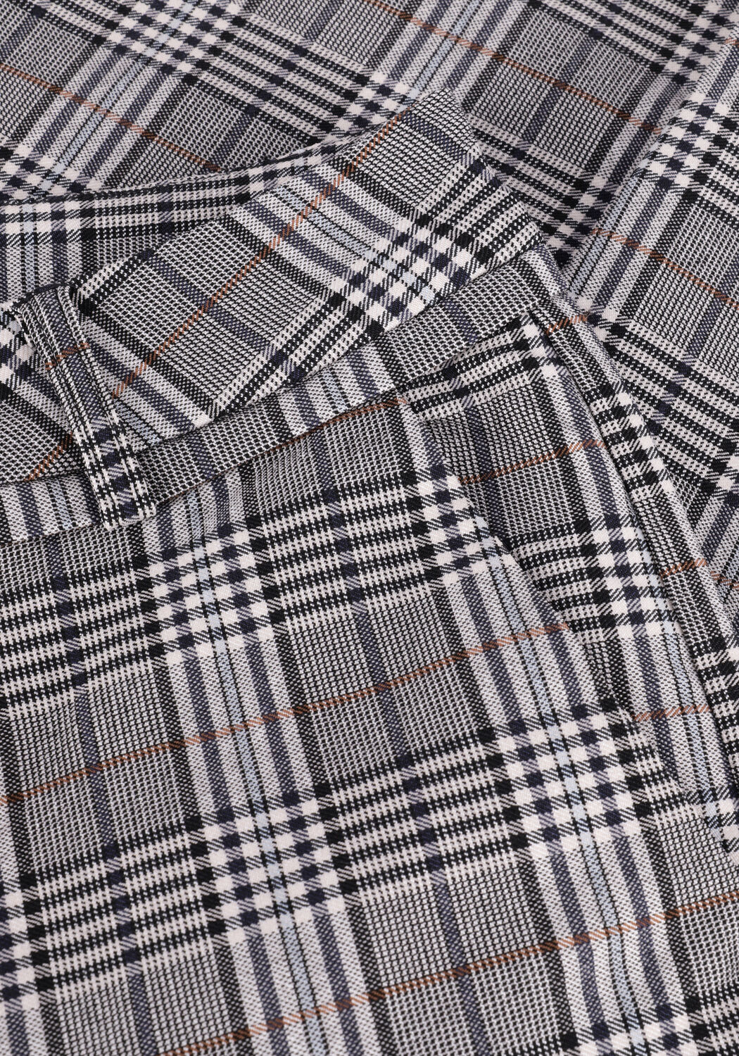 Multi MINUS Flared broek CARMA CHECK FLARED PANTS - large