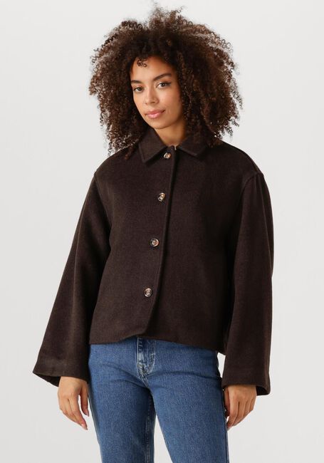 Bruine NEO NOIR Mantel HAMRA WOOL JACKET - large