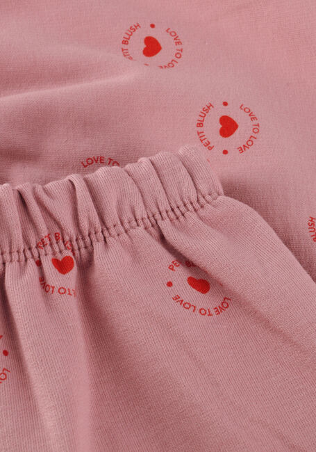 PETIT BLUSH Mini-jupe RUFFLE SKIRT LOVE TO LOVE en rose - large