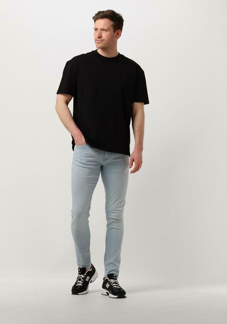 PURE PATH T-shirt TSHIRT WITH BACK PRINT AND SMALL FRONTPRINT en noir - large