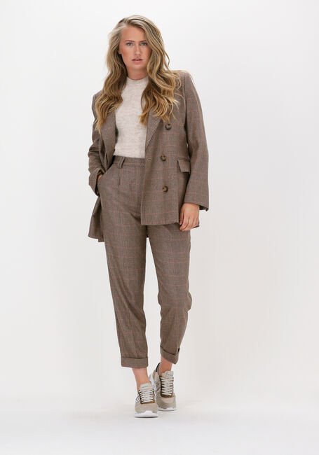 Camel VANILIA Pantalon CHECK RELAXE - large