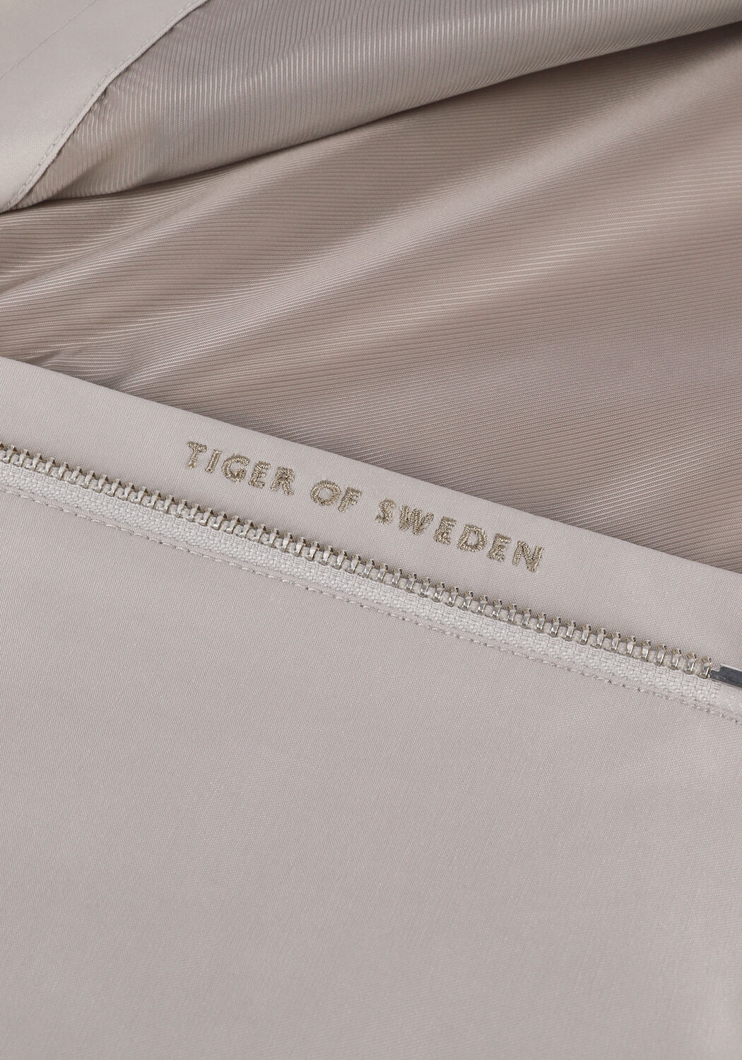 Lichtgrijze TIGER OF SWEDEN Mantel CORT - large