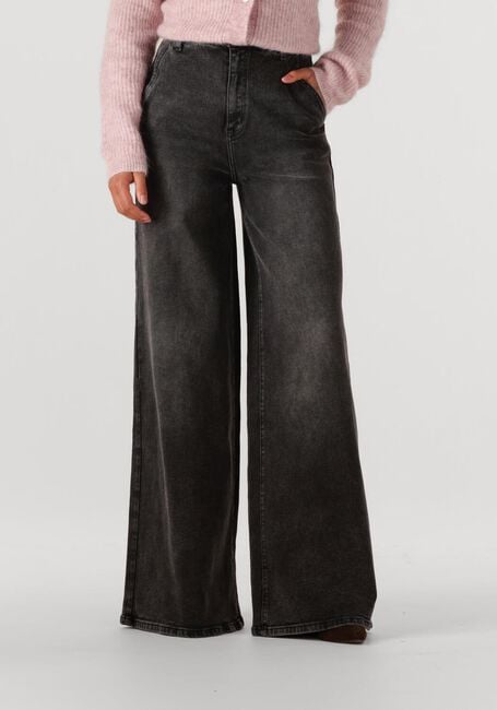 Donkergrijze JANICE Wide jeans DEXTER - large