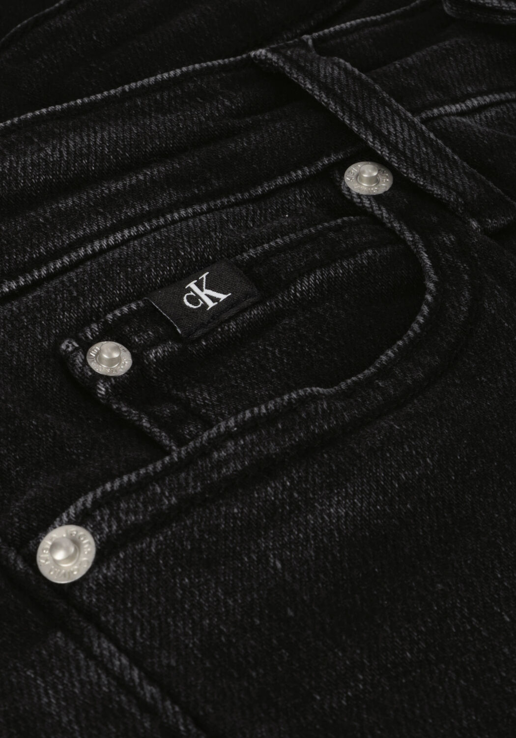 CALVIN KLEIN Skinny jeans MID RISE SKINNY en noir - large