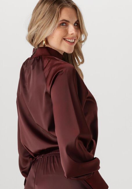 Y.A.S. YASPELANA LS TOP Blouses en marron - large