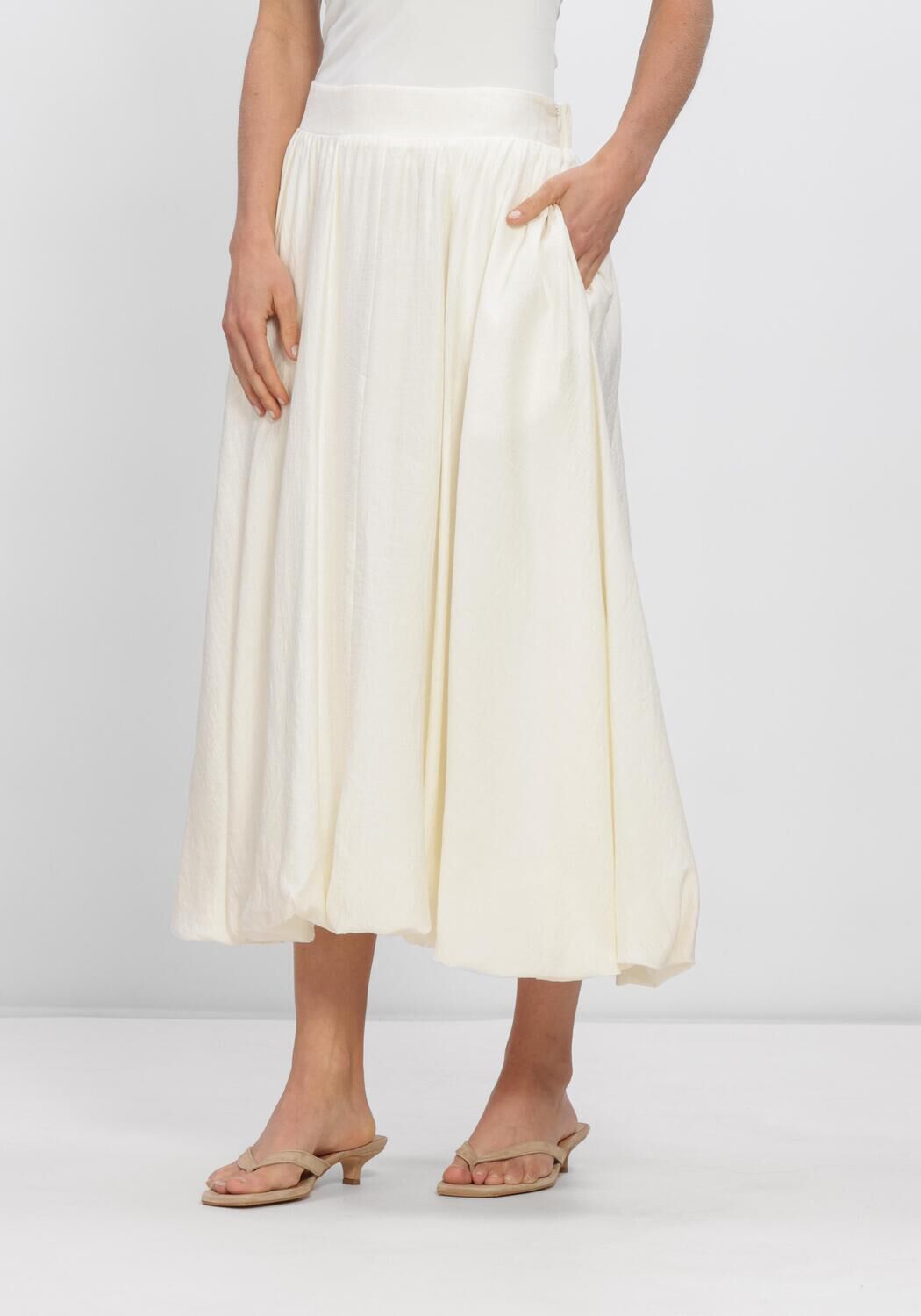 CO'COUTURE AURACC BALLOON SKIRT Jupes Blanc - large