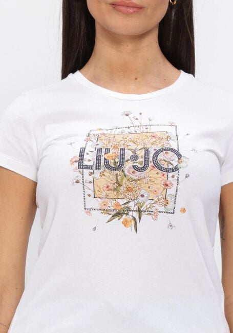 Witte LIU JO T-shirt ECS T-SHIRT MODA M/C - large