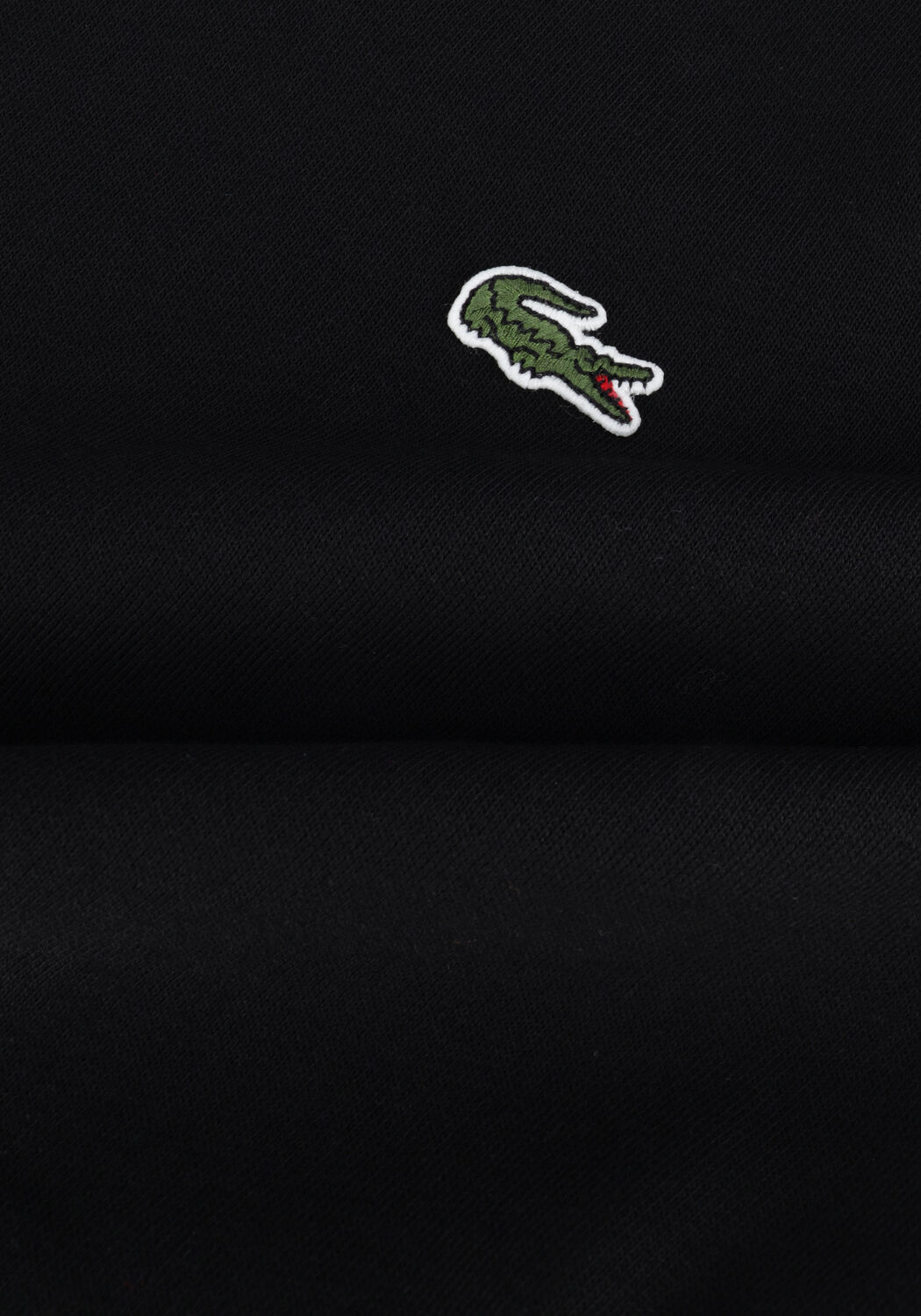 Zwarte LACOSTE Sweater CLASSIC FIT BRUSHED FLEECE SWEATSHIRT - large