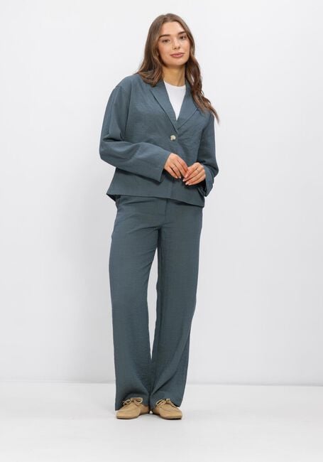 OBJECT Pantalon large OBJRINI MW LO WIDE PANT Petrol - large