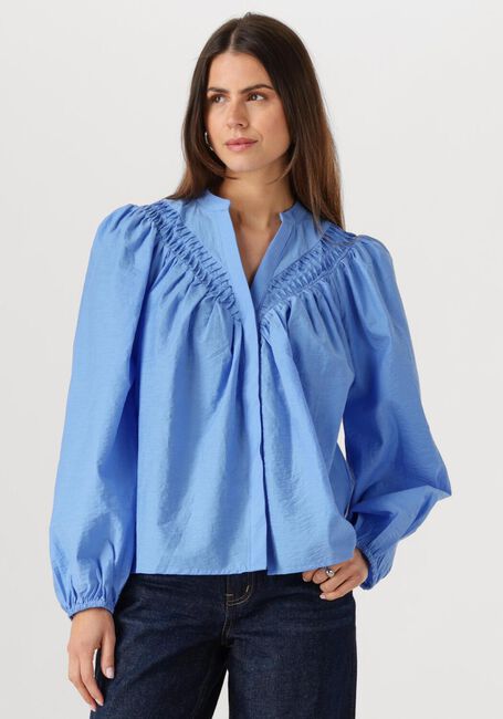 Blauwe Y.A.S.  YASELLY LS SHIRT - large