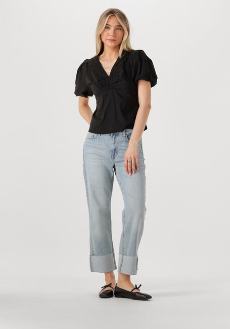 NEO NOIR IRINA POPLIN BLOUSE Blouses en noir - large