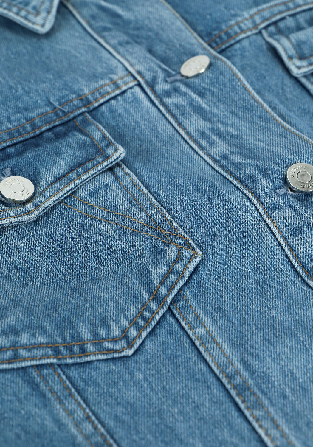 GESTUZ Veste en jean DENA GZ DENIM JACKET en bleu - large