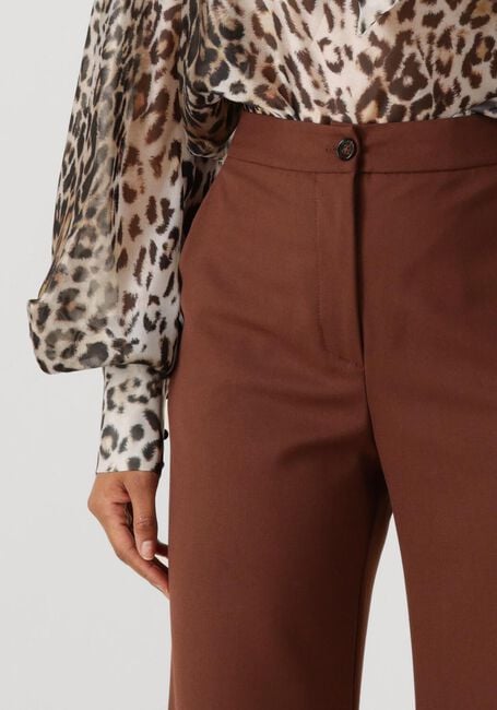 ACCESS Pantalon large D54-5038-159 en marron - large