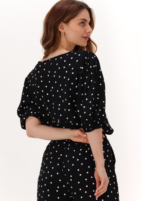 MODSTRÖM Haut RIDDER PRINT TOP en noir - large