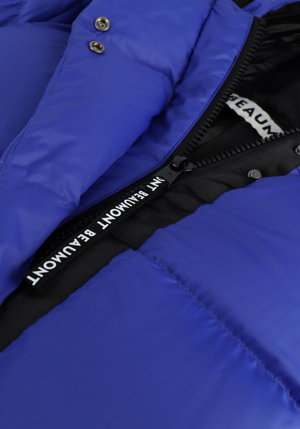 Blauwe BEAUMONT Gewatteerde jas PUFFER RECYCLED PARKA - large