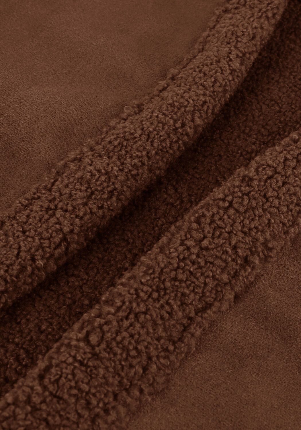 LIKE FLO Gilet BONDED TEDDY GILLET en marron - large