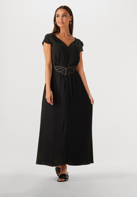 LOUIZON Robe maxi FAYENCE en noir - large