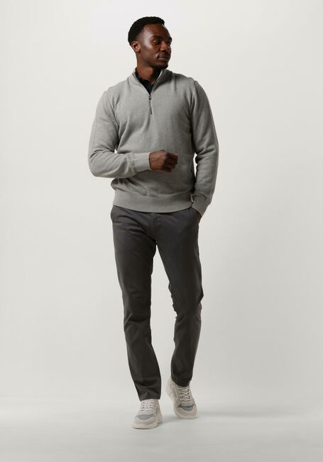 BOSS BLACK Pull EBRANDO-P en gris - large